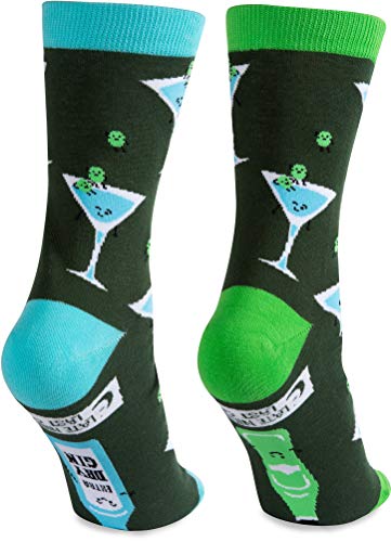 Pavilion Gift Company Martini-S/M Unisex Socks, Black, Small3