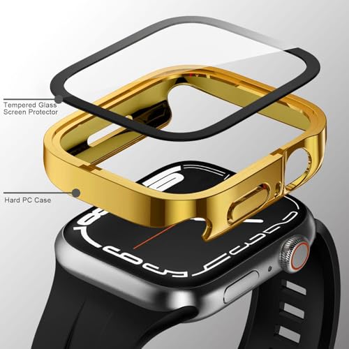 Protection Apple Watch 10 42mm coque rigide transparente en PC antichoc