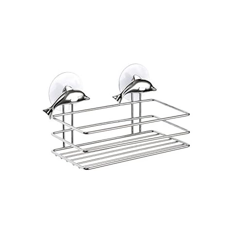 Tomasucci Dolphin Shelf, Metal, Silver, 20 x 10 x 10 cm Cover