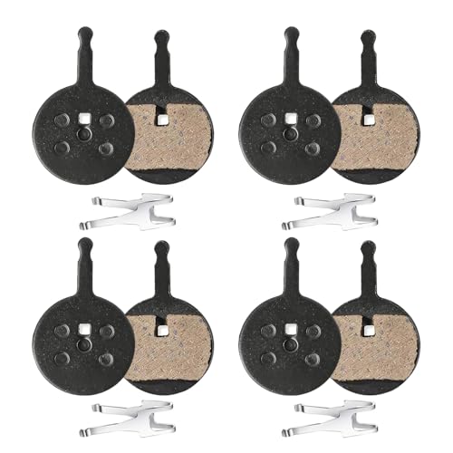 4 paia di pastiglie freno a disco per bicicletta, compatibili con Avid BB5 e Promax DSK 710 720 913 300 300R 310 330 330R Render-R CSC Kingdom Decipher, silenziose e durevoli