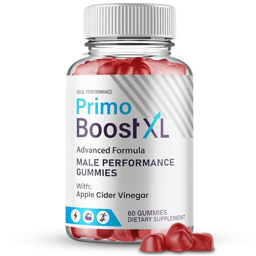 Primo Boost XL Gummies, Official PrimoBoost XL Supplement Gummy for Men, Maximum Strength Performance, All Natural Support for Overall Health & Wellness, Advanced PrimoBoostXL Reviews (60 Gummies)
