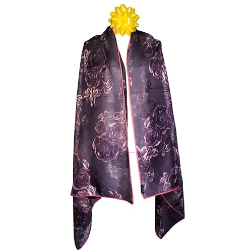 NEW Double Sided Silk Scarf 27"x70" Large Long Rectangle Shawl Wrap XiangYunSha HuaLuo4