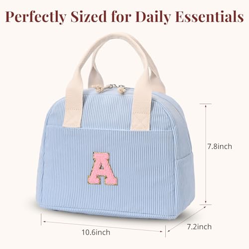 Image of LOVELYWIND Lunch Box for Women Cute Lunch Bags for Women Lunch Tote Bags Reusable Insulated Lunch Box Large Capacity Reusable Insulated Cooler for Work or Travel Gifts or Beach