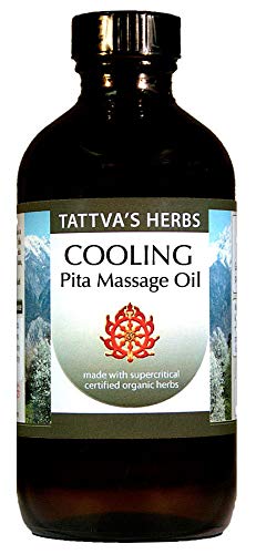 Tattva’s Herbs Ayurvedic Pitta Cooling Massage Oil 8oz – Rose