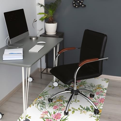 Protège-sol pour chaise à roulettes résistant et facile à nettoyer - 5