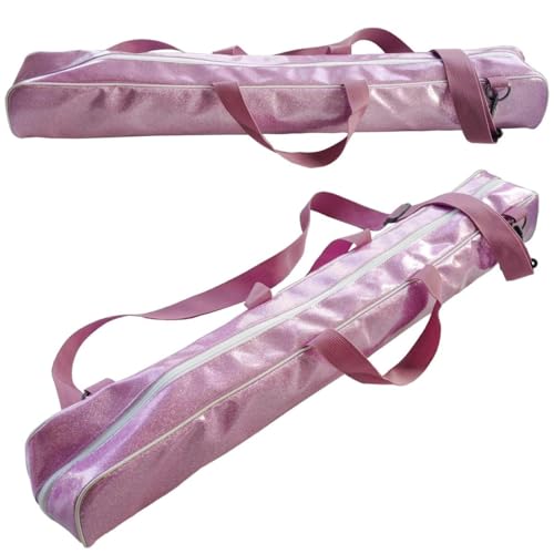 Tzurie Twirling Baton Bag 30-Inch with Shoulder Strap, Zippered Baton Case for 21-28 inch Twirling...
