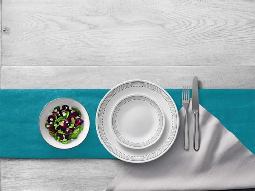 image for Corelle Vitrelle 18-Piece Service for 6 Dinnerware Set Triple Layer Gl