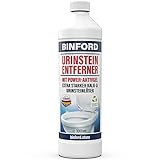 EXTREM STARK - BINFORD Urinsteinentferner Extra Stark - entfernt hartnäckigen Kalk, Urinstein & Schmutz fast magisch. Reinigt effektiv selbst starke Ablagerungen problemlos.