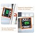 Digital Angle Magnetic Protractor,4 of 90° Measuring Range Mini Digital Level with Backlight Carpenter Tools IP54 Waterproof Inclinometer for ADAS Calibration Auto Angle Measurement