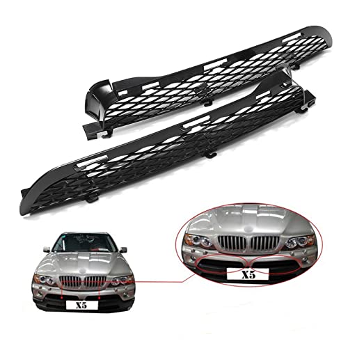 Grille Calandre Avant pour X5 E53 Remplacement Pare-chocs Cassé 2006 - 6