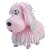 Spectron Jiggly Pets Interactive Dog Pink with Music and Moving Hair