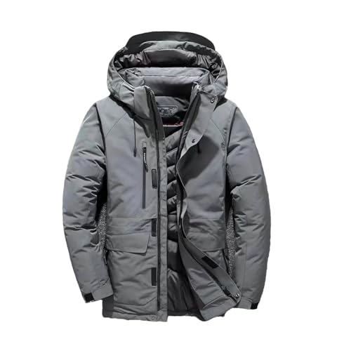 Doudoune en duvet de canard blanc homme parka luxe hiver
