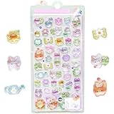 3dシール 立体シール 可愛い 女の子 キラキラ ステッカー 携帯電話飾り/DIY/手帳用 贈り物 手芸用品 (猫)