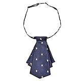 JKQBUX Corbatas reversibles para el cuello corto ajustables preatadas para mujer, uniforme de negocios, corbatín de trabajo, ceremonia, accesorios, 2#, 11.5W*16.5L