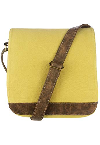 Bolsa Lenna's Transversal A008 Mostarda