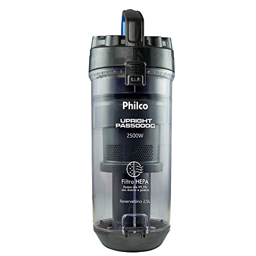 Aspirador de Pó Philco PAS5000C Upright Ciclone 2500W Preto 127V