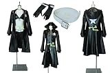 [Sakura-Saki Cosplay] 実物撮影！ブラックロックシューター BlackRock Shooter 黒衣（くろい）マト 風 コスプレ用衣装 コスチューム 仮装（ウィッグ 靴 道具 別売り ）パーティー、クリスマス、学園祭、イベント、コスプレ、誕生日プレゼント、変装、仮装、男女兼用
