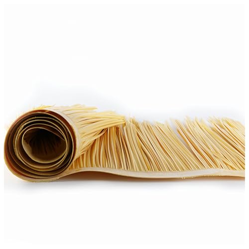 AITAF Synthetic Thatch Roof Edge Roll for Tiki Bar Gazebo Palapa Patio, Artificial Palm Leaf Thatch...