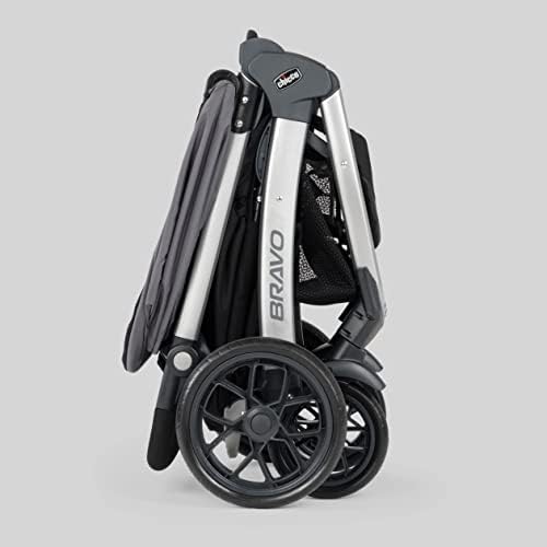 Chicco Bravo 3-in-1 Travel System, Quick-Fold Stroller with Car Seat - 3