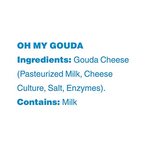 Moon Cheese, Oh My Gouda, 100% Gouda Cheese, Low-carb 10 oz, Keto-Friendly, high protein snack alternative to protein bars, cookies, and shakes (Pack of 1) - Thumbnail 4