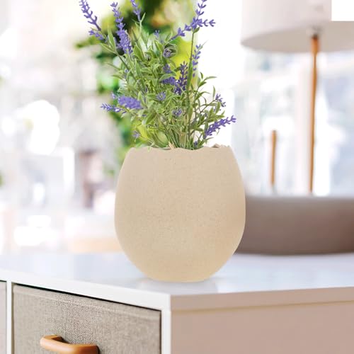 Cuenco para postres de cerámica con diseño creativo de cáscara de huevo para decoración 7