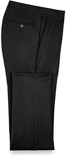 Men's Classic Fit Wool Gabardine Flat Front Pants - Buy now