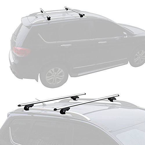 Summates Universal Roof Top Cargo Racks Cross Bars -1Pair (47“ Cross Bar) #TOP4