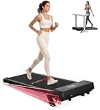 Walking Pad with Incline, Treadmills for Home, 2.5HP Portable Electric Under Desk Treadmill with LED Display & Remote, Adjustable Speed, No Assembly
