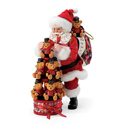 Department 56 Santa Teddy Figurine