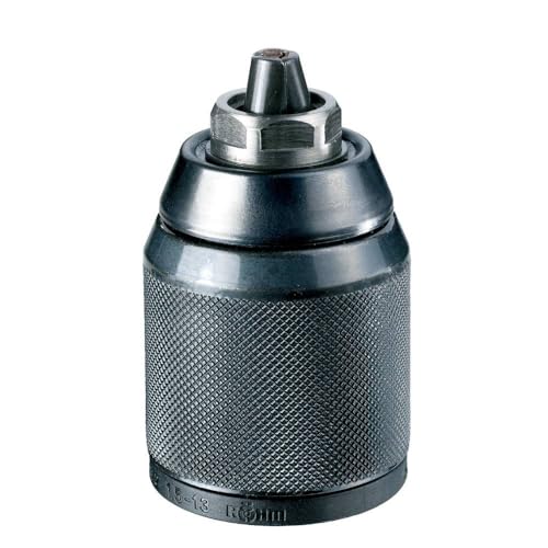 DEWALT - Mandrin à double bague en plastique sans clé- 1.5-13mm 1/2 x 20 UNF, Argent/Noir, 13 mm/1/2 - DT7046-QZ