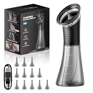 Upgraded Ear Wax Removal- Safe and Effective Ear Wax Removal Kit-Ear Cleaner Kit -with Wastewater Recovery System-HSA-FSA-Eligible