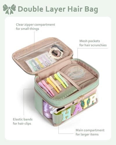 Travel Makeup Organizer, Compact Lightweight Accessory for Travel and Daily Use - Fasrom D detail image