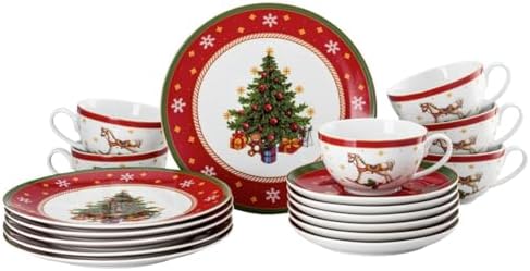 Hutschenreuther Happy Wintertime Kaffeeset/Kombi 18tlg