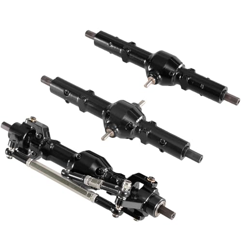 Accessoires de voiture RC 1/16 essieux avant central arrière métal pour B16 B36