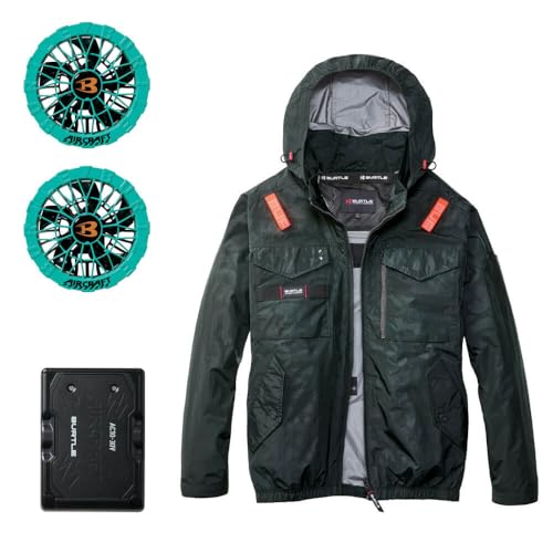[BURTLE] [�o�[�g��] �G�A�[�N���t�g �����u���]�� + �t�@�� + �V�^30V ���o�b�e���[ �Z�b�g AC1151 AC10�V���[�Y AIRCRAFT XL 38�J���t���u���b�N+�}�[�����t�@��