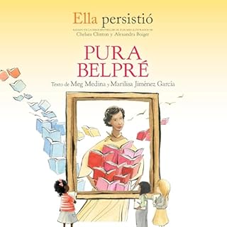 Diseño de la portada del título Ella persisti&oacute;: Pura Belpr&eacute;