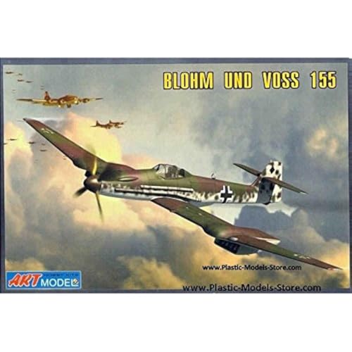 Blohm und Voss 155 Art Model 7202 maquette avion de chasse miniature 1/72