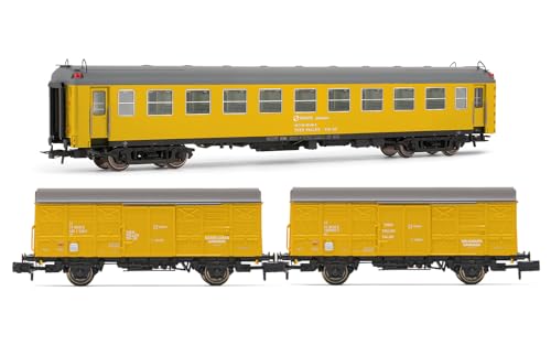 Tren Taller Granada Arnold HN4456 livrée jaune avec wagons J2