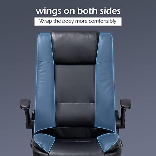 T-THREE.Executive Chair, High Back Ergonomic Chair, Office Chair with Upholstery, Height Adjustable and Soft Armrests, Reinforced Comfortable Desk Chair, Suitable for Office and Home