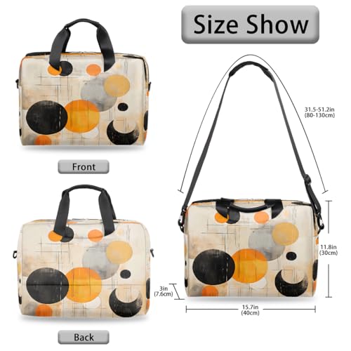 Bolso para portátil 15.6-16 pulg patrón geométrico colorido miniatura 6