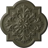 Ekena Millwork CM20BOWHF Bonetti Ceiling Medallion, Witch Hazel