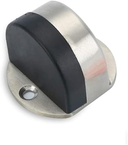 Zhanggl B Door Stop Stopper Holder,Stainless Steel,Water-Proof Hidden Rubber Furniture Hardware