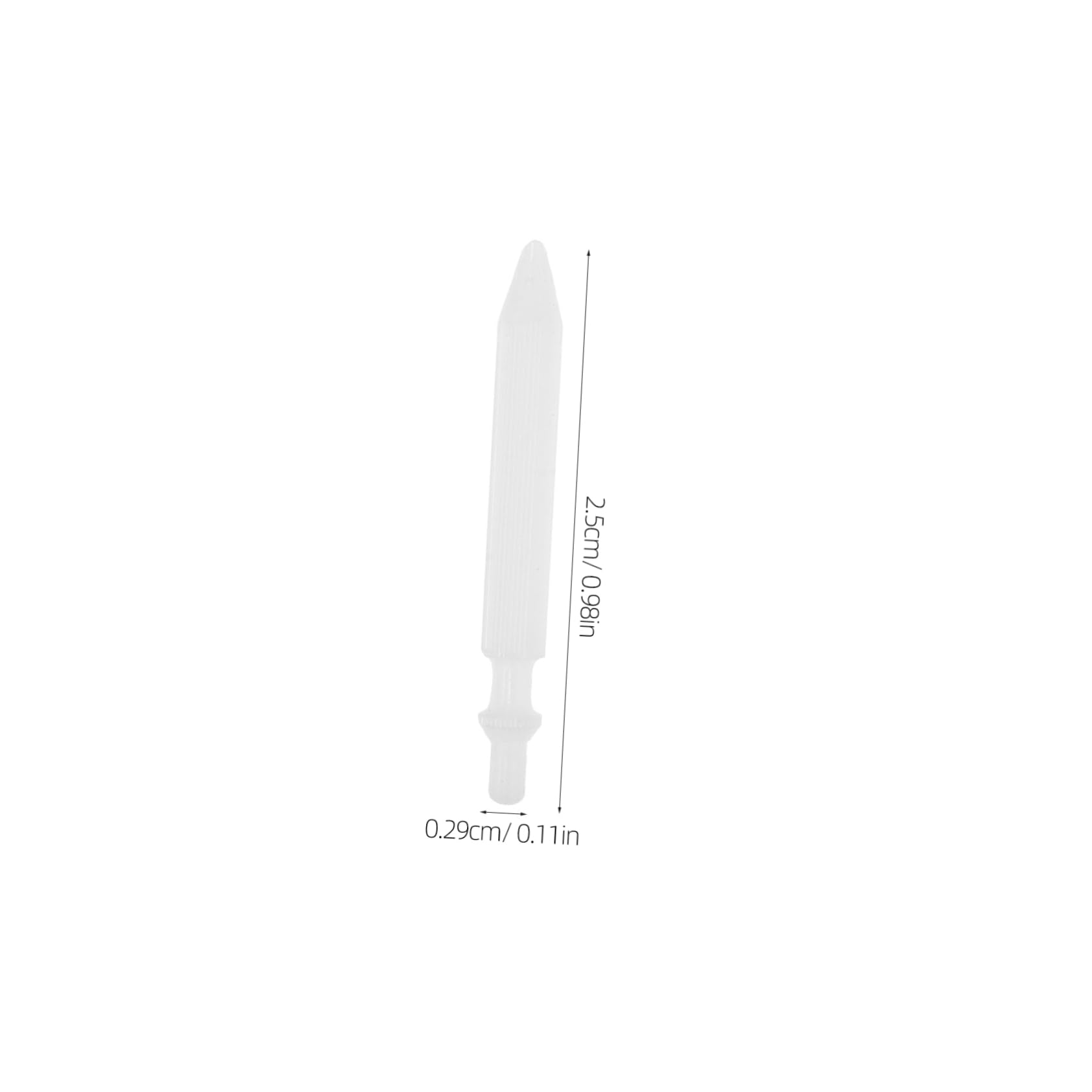 Holibanna 10Pcs Refillable Paint Pen Nibs Replacement Tips for Acrylic Marker Pens Compact Nibs for Artists and Calligraphers Versatile Use Home Office and School