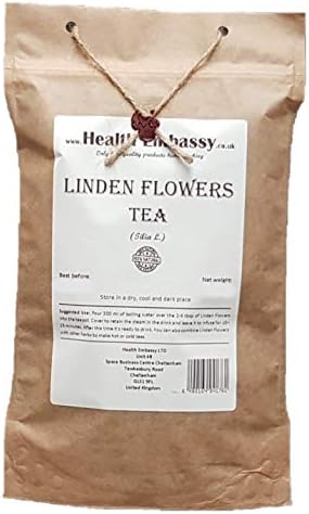 Health Embassy Linden Flower Tea (Tiliae Flos - Tilia Vulgaris) (60g)