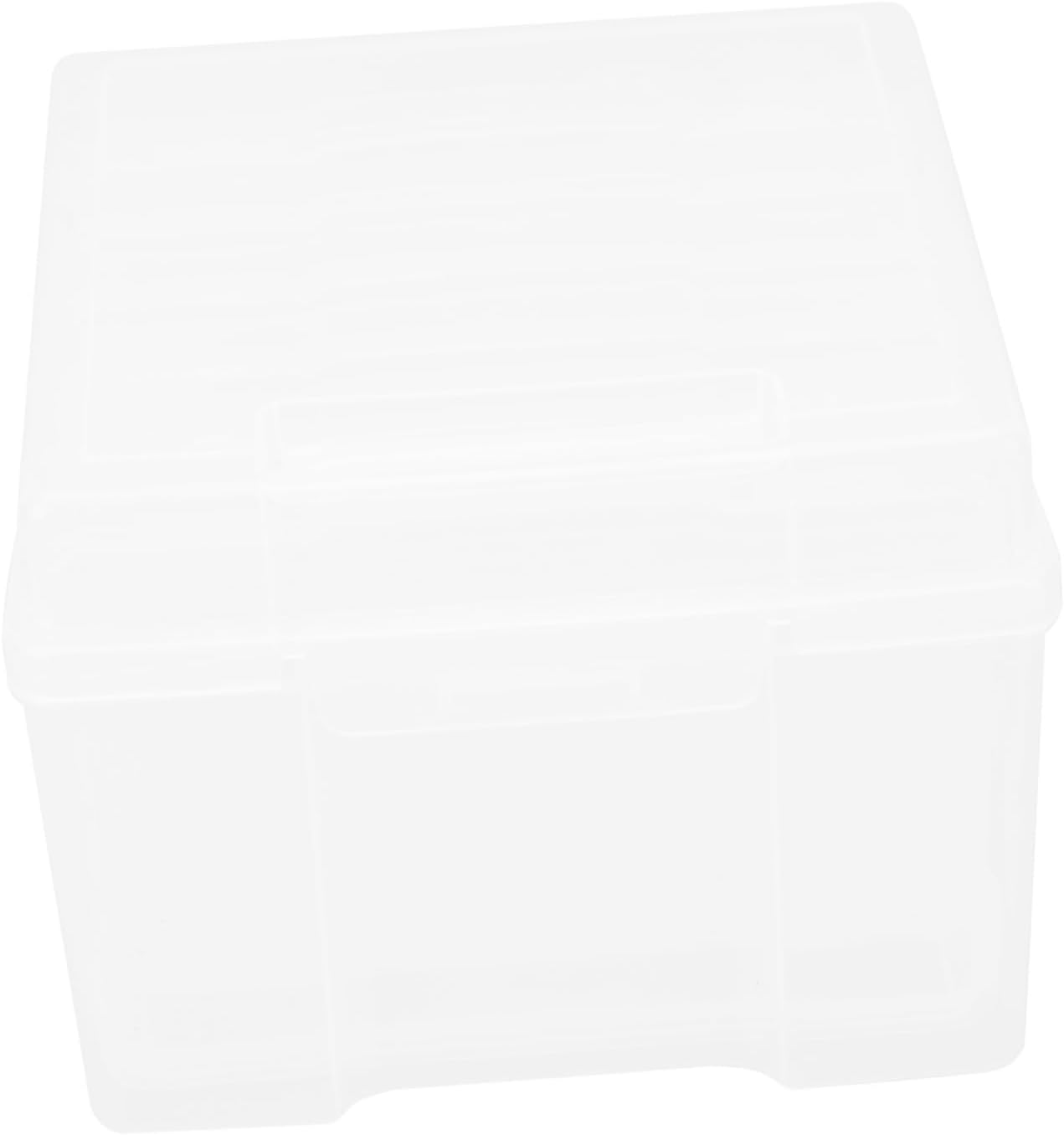 Lurrose 1set Photo Storage Box Art Organizer Portable Photo Case for Home Office