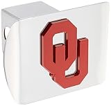 Elektroplate University of Oklahoma Sooners Bright Polished Chrome with Red OU Emblem Metal Trailer