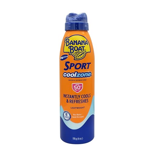 Banana Boat Sport Coolzone SPF 50 Continuous Spray 170g