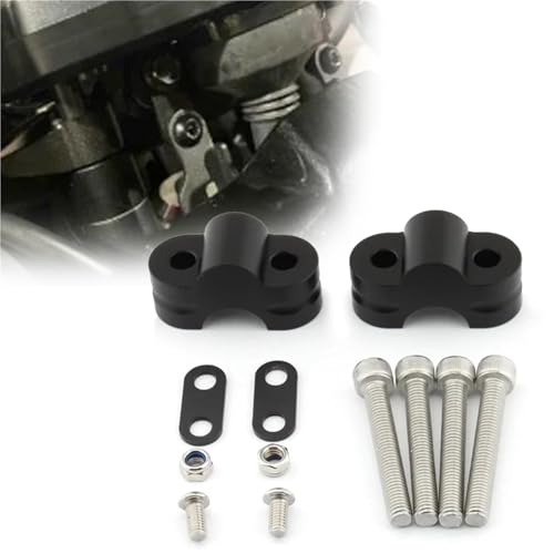 Rehausseur de guidon 20mm pour Kawasaki Z900 2020-2023 en alu CNC