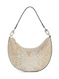 pochette guess rosa DESIGN ELEGANTE — La borsa GUESS Tasmin Mini Shoulder Bag si distingue per il suo design arrotondato impreziosito da numerosi strass scintillanti, offrendo un look glamour perfetto per serate ed eventi speciali.