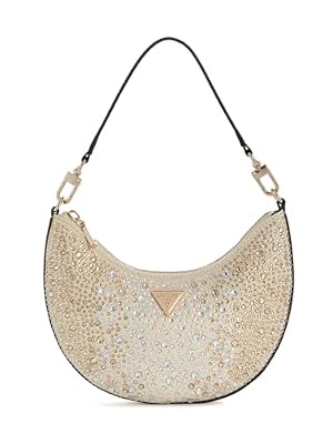 GUESS borsa da sera Tasmin Mini Shoulder Bag Gold beige